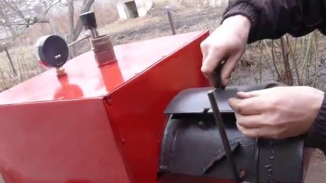 котел под давление, дрова + опилки (тырса) смотреть онлайн