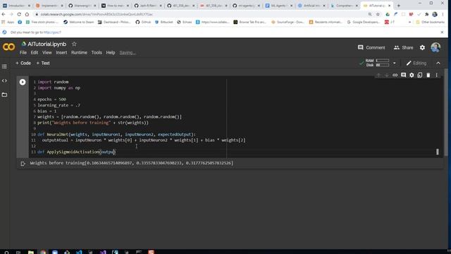 Artificial Intelligence, Unity, and Python Neural Nets Tutorial: Part 1 смотреть онлайн