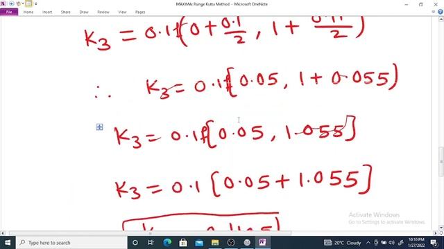 Maxima: Runge Kutta Method Fourth order Formula смотреть онлайн