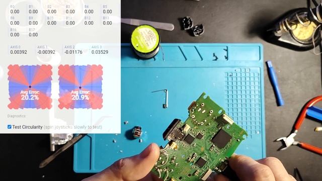 Сложный ремонт DualSense - вырваны дорожки (PS5). Финал