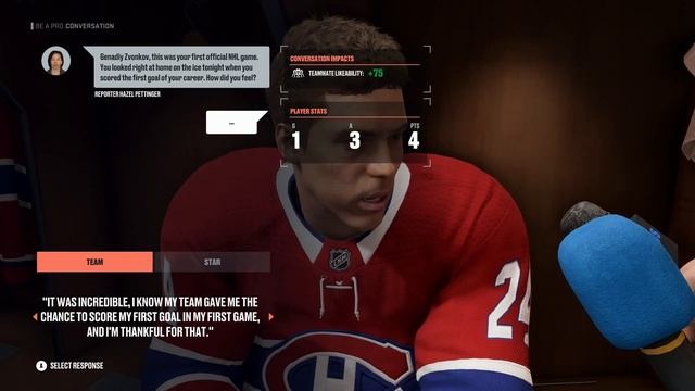 КАРЬЕРА ЗА ИГРОК В NHL 23 ep. 6 | ПЕРВЫЙ МАТЧ В NHL! смотреть онлайн
