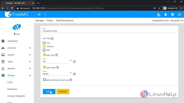 How To Configure WebDav Service On FreeNAS