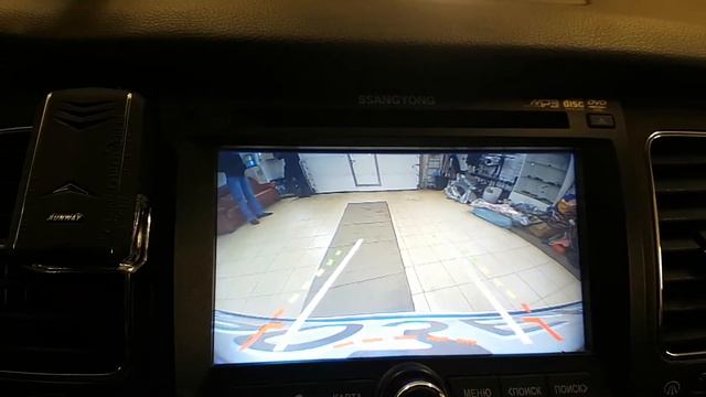Камера заднего вида ParkCam с динамической разметкой смотреть онлайн