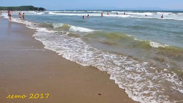 Последние дни лета-бухта Шамора - волны -Владивосток смотреть онлайн
