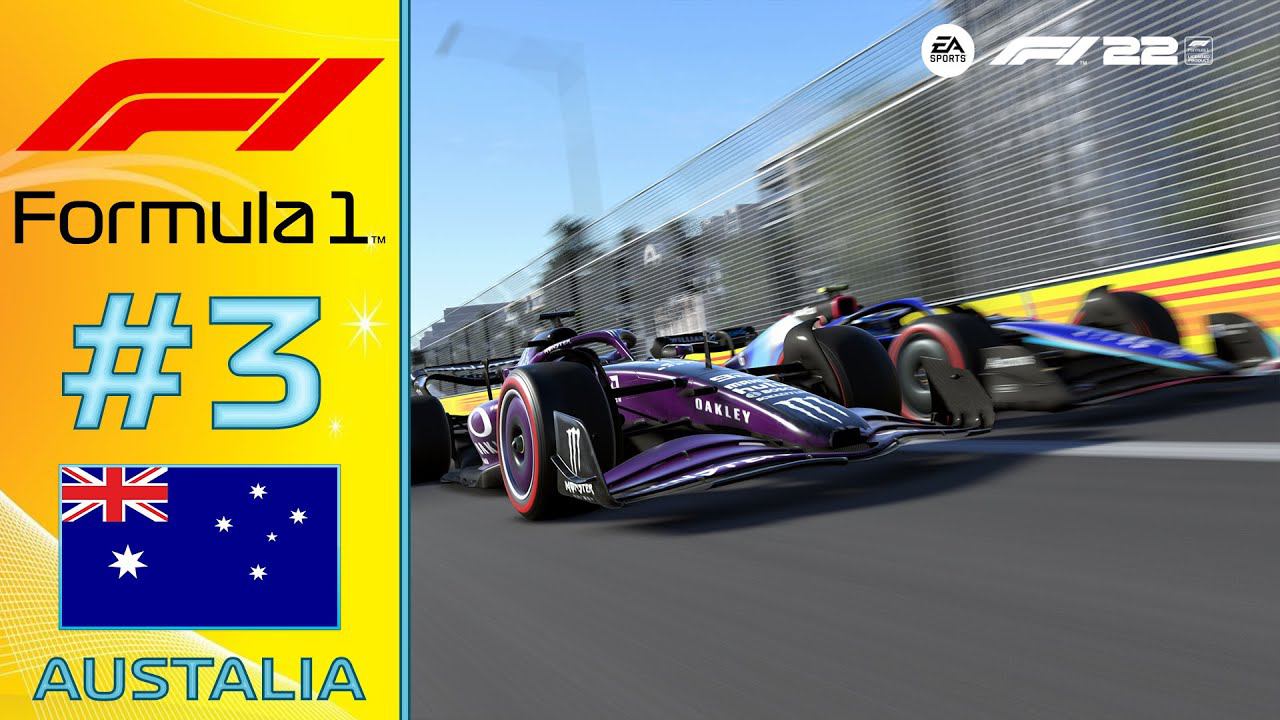 F1 22: ЭТАП 03. АВСТРАЛИЯ. 100% ДИСТАНЦИИ. смотреть онлайн