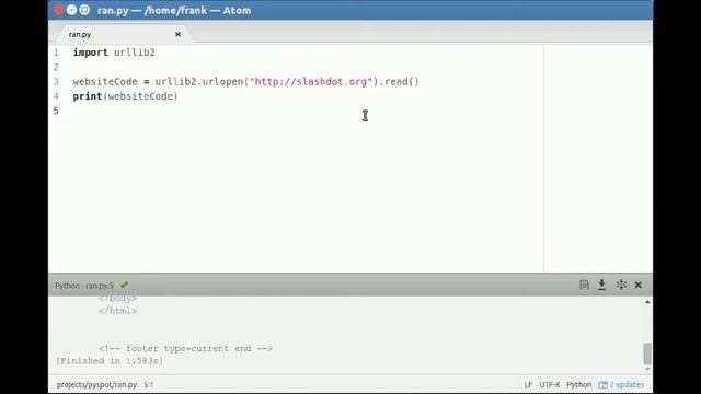 Learn Python - website scraping links смотреть онлайн