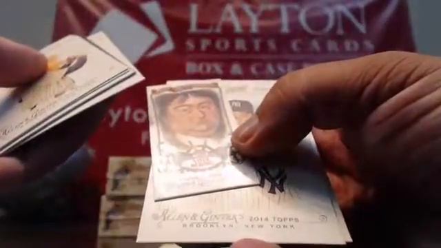 2014 Topps Allen & Ginter Case Break #1 смотреть онлайн