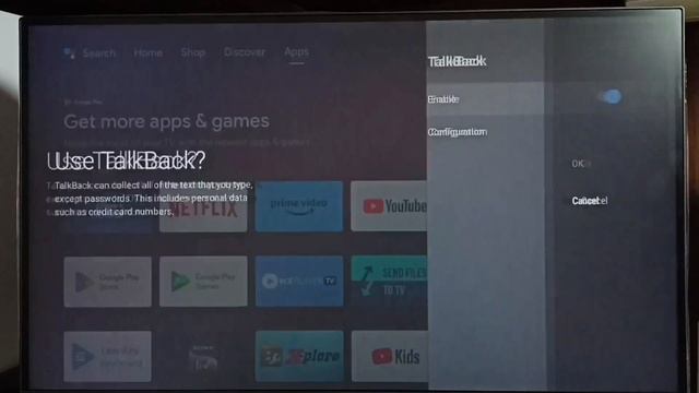 How to Turn OFF Talkback mode on TOSHIBA Android TV | How to Turn ON / OFF TalkBack смотреть онлайн