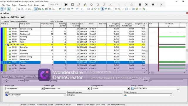 Primavera Complete tutorial in urdu | Step by step process смотреть онлайн