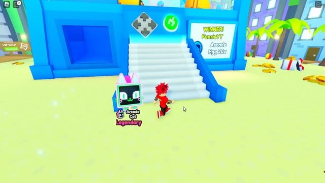 100 ТОКЕНОВ В НОВОЙ АРКАДНОЙ МАШИНЕ ЕСТЬ ЛИ СМЫСЛ В ЭТОМ В PET SIMULATOR X ROBLOX смотреть онлайн