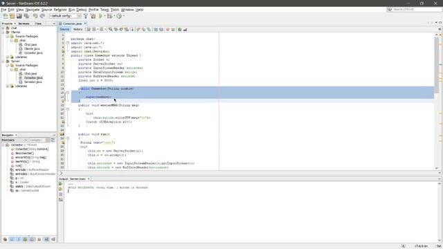 chat sockets + thread java netbeans смотреть онлайн