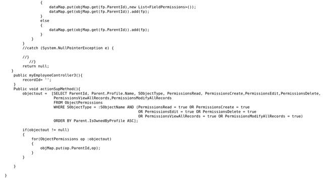 Salesforce: null pointer exception in page please help смотреть онлайн