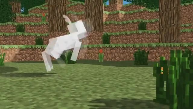 ОХОТА НА КРОЛИКА   МАЙНКРАФТ АНИМАЦИЯ