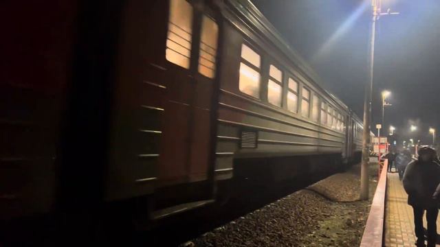 Электропоезд ЭД4М-0159 станция Софрино смотреть онлайн
