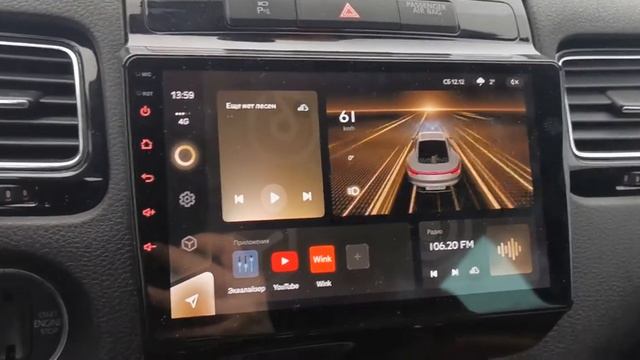 Магнитола Teyes cc3 Volkswagen Touareg NF обзор анимации смотреть онлайн