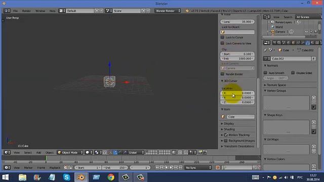 blender урок 1 смотреть онлайн