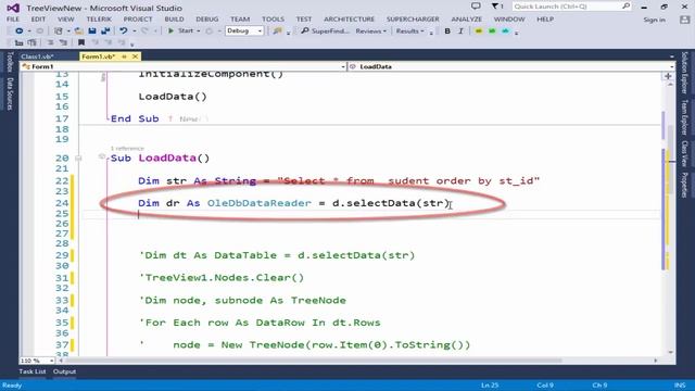أدوات أساسية : 14- تعبئة الأداة TreeView بالبيانات بقاعدة بيانات MS-Access من خلال DataReader смотреть онлайн
