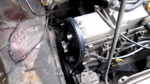 Ремонт ВАЗ 2109  Замена ремня ГРМ, замена помпы ВАЗ, замена сальников