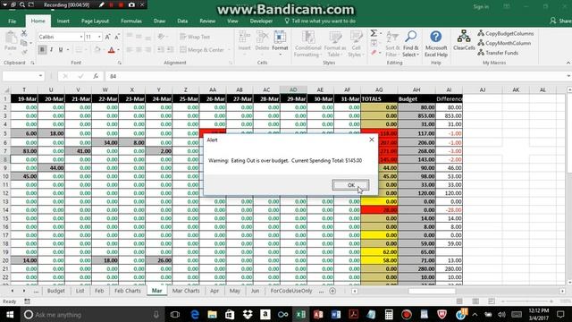Budget & Expense Tracker Excel workbook w/macros смотреть онлайн