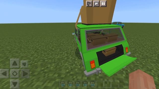 Мистер Биннің машинасы - Мод Майнкрафт ПЕ смотреть онлайн