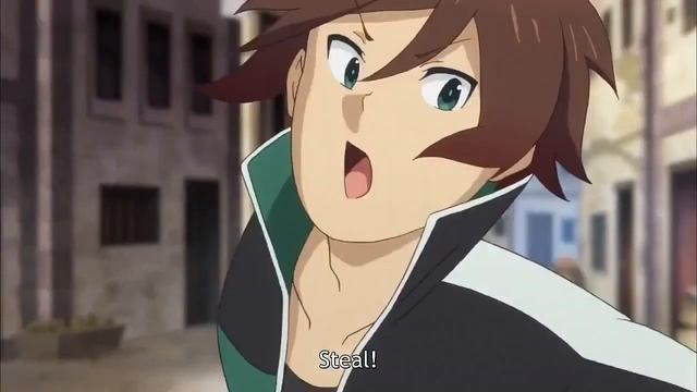 Kazuma Dirty tricks for stealing panty KonoSuba смотреть онлайн