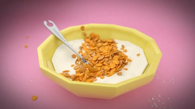 Хлопья с молоком. Milk with flakes смотреть онлайн