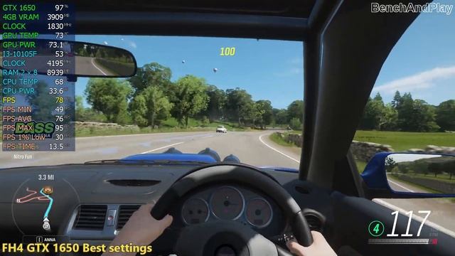 Forza Horizon 4 - GTX 1650 4GB - 1080P - Best settings смотреть онлайн