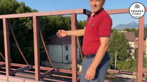 Выпуск 2. Сварка металлокаркаса для мансардной кровли