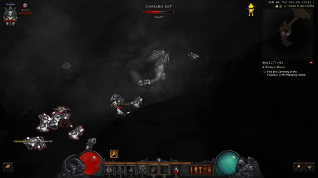Diablo 3 4K Torment 6 Playthrough Part 11 Den of the Fallen adventures continue смотреть онлайн