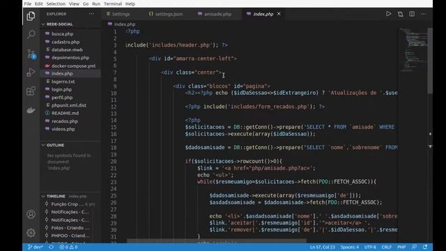 Rede social com PHP (analisando código feito a 7 anos atras) смотреть онлайн
