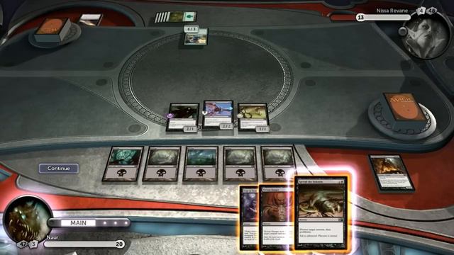 12. Magic the Gathering — Nissa Revane кормит вампиров смотреть онлайн