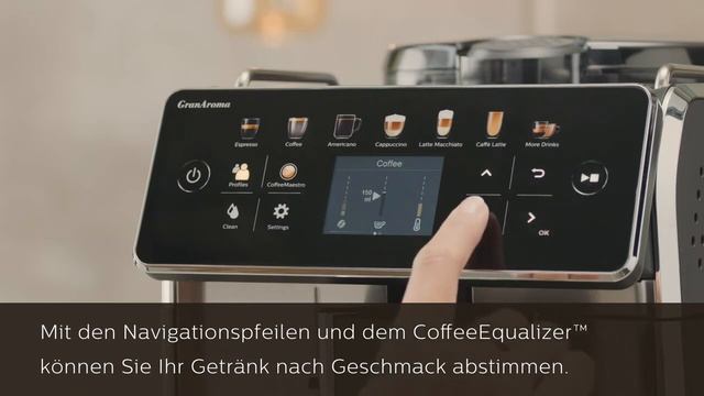 Saeco GranAroma I Installation und Inbetriebnahme смотреть онлайн