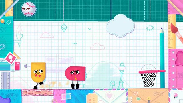 Snipperclips Gameplay - Kwingsletsplays (Nintendo Switch)