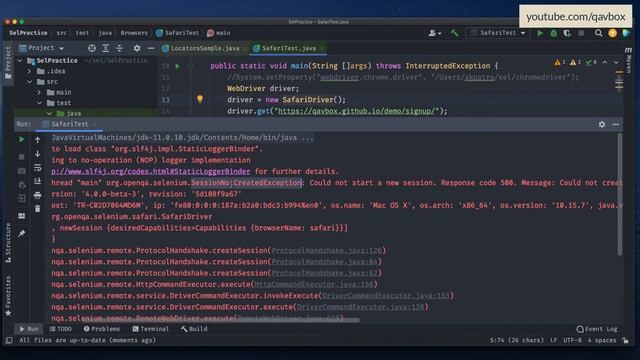 Configure Safari browser to run selenium tests смотреть онлайн
