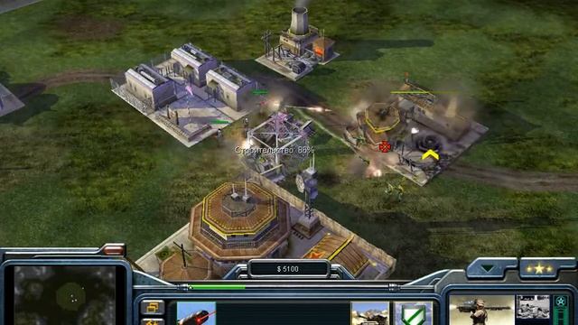 Command & Conquer GENERALS Как уничтожить грозную армию меньше чем за 5 минут смотреть онлайн