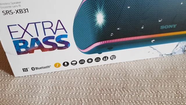 Sony SRS-XB31 bluetooth speaker sound test смотреть онлайн