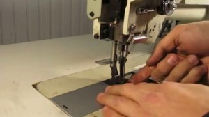 Настройка швейной машины Typical GC 20606-1