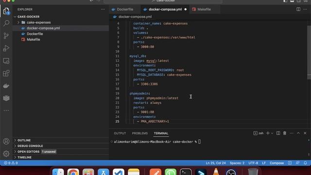 Docker+Cakephp+Mysql easy and professional way. смотреть онлайн