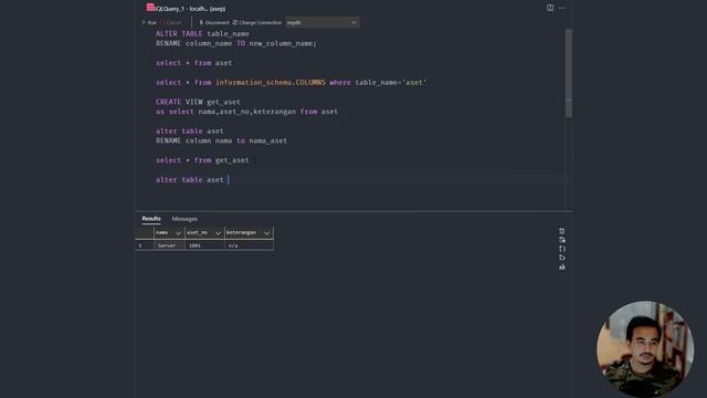 POSTGRESQL TUTORIAL #16 RENAME KOLOM смотреть онлайн