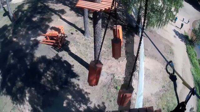 Веревочный парк TreetoTree Озерки Трасса Второй уровень смотреть онлайн