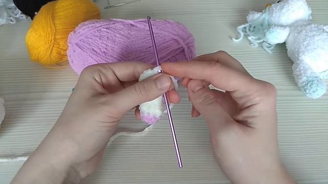 МК Единорог крючком из Ализе софти! Часть 1! смотреть онлайн