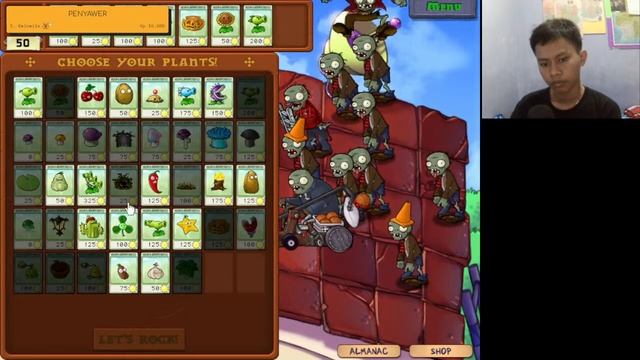 Udah di Genteng ni Ngab - Plants vs. Zombies #tamatingame смотреть онлайн