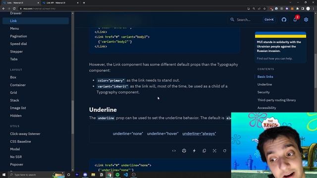 MUI V5: Links (MUI vs React Router, hrefs, and more) смотреть онлайн