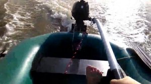 Suzuki df 2.5 на навесной транец