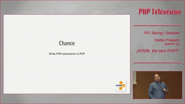 HHVM, the new PHP? - Stefan Priebsch | IPC14 смотреть онлайн