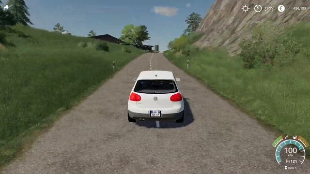 VW Volkswagen Golf V MK5 - Farming Simulator 2019 [FS19 LS19 Car Vehicle Mod] #car #gaming #vw #vag смотреть онлайн