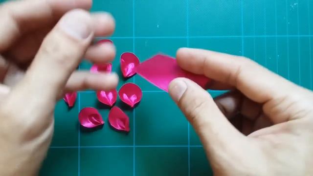 DIY Kanzashi: Fuchsia Satin Flower смотреть онлайн