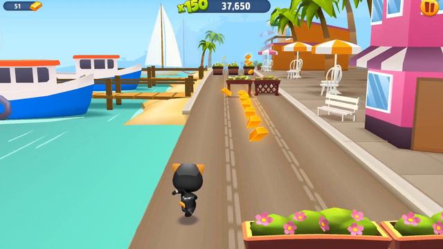 Funny Fails Talking Tom Gold Run (Android iOS Gameplay) смотреть онлайн