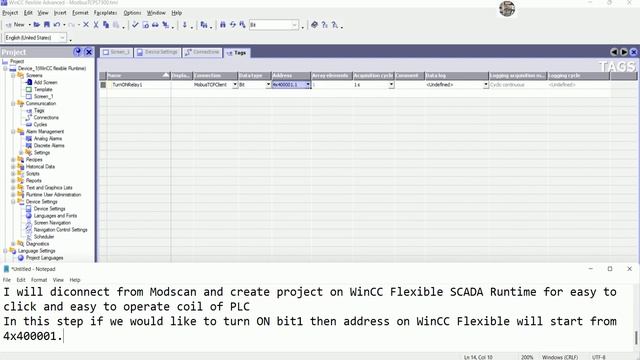 TIA Portal V18|PLC S7-300|Modbus TCP writing coil (Digital output) смотреть онлайн