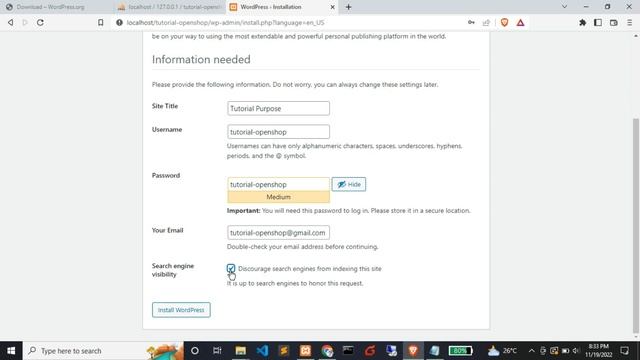 How To Install WordPress on Localhost for Beginner смотреть онлайн